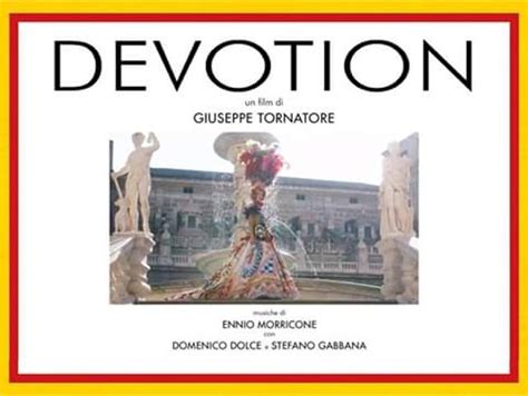 “Devotion”, the film by Giuseppe Tornatore. 